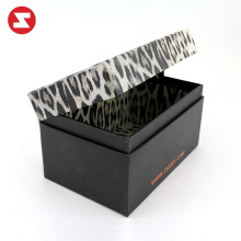 custom packaging shoe box Recyclable Rigid paperboard printing Custom size packing box for shoes